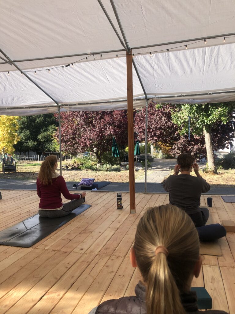 Petaluma Outdoor Yoga Heart And Soul
